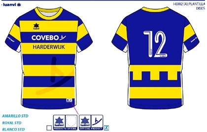 TEAM SHIRT KORTE MOUW LUANVI SPORT