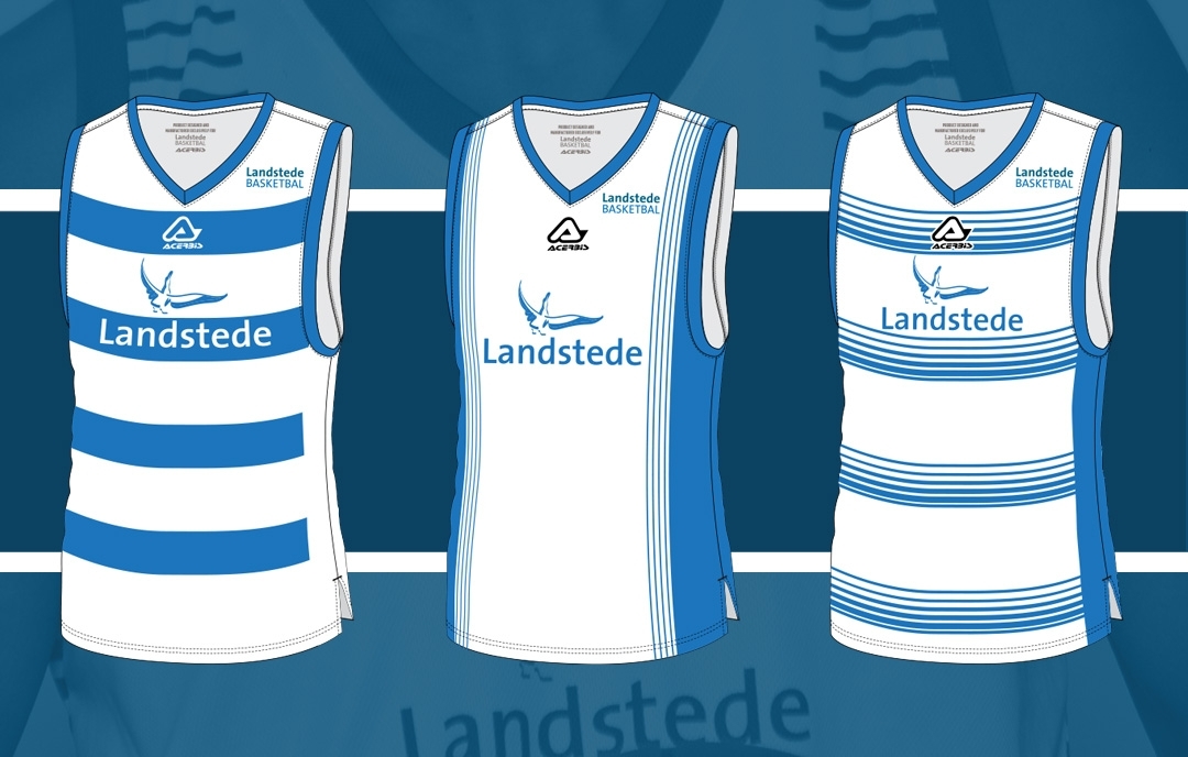 Stem op jouw favoriete Landstede Basketbal tenue 2019-2020!