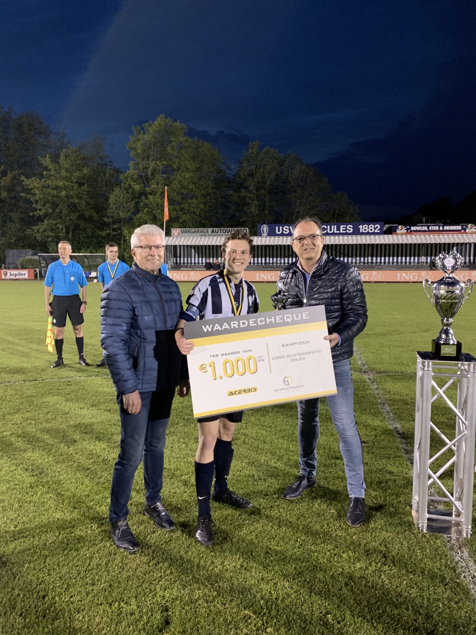 Hercules O23 winnaar Acerbis Beloftencompetitie seizoen 2018-2019