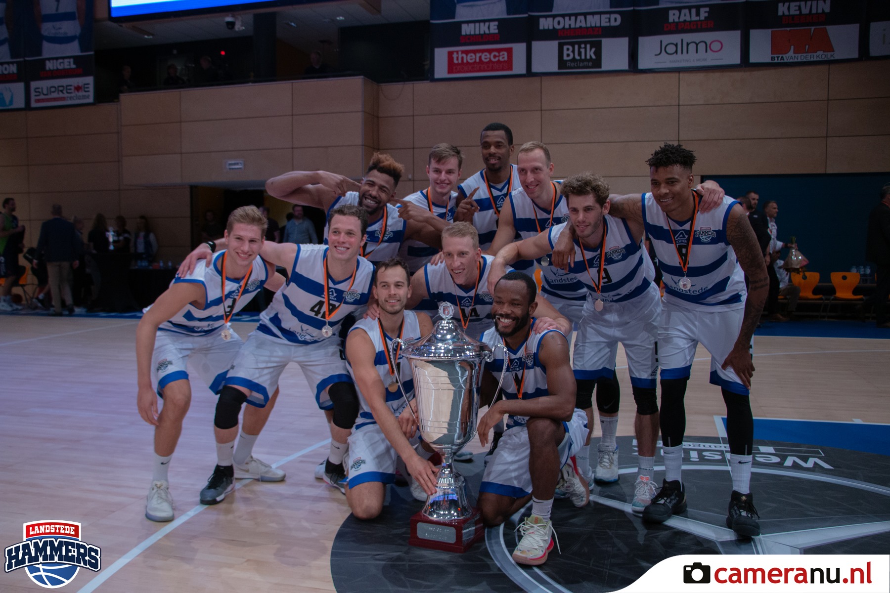 Landstede Hammers wint de Supercup
