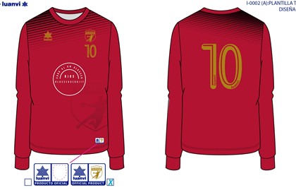 TEAM SHIRT LANGE MOUW LUANVI SPORT