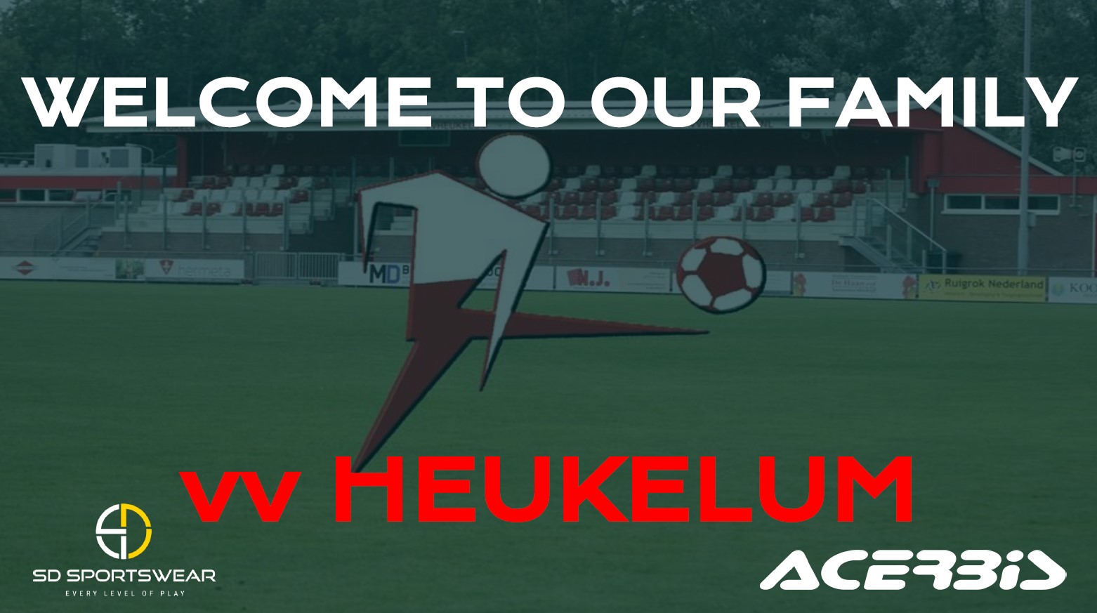 SD Sportswear sluit overeenkomst met vv Heukelum.