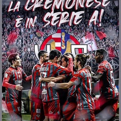 US Cremonese promoveert naar de Serie-A 