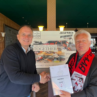 BVV Barendrecht kiest voor SD Sportswear en Acerbis Sport